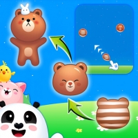 Animal merge bubble shooter