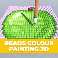 Beads colour painting 3d
