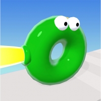 Bouncy blob race obstacle course