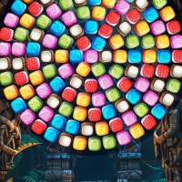 Bubble shooter candy wheel level pack