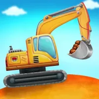 Construction truck building games for kids