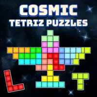 Cosmic tetriz puzzles