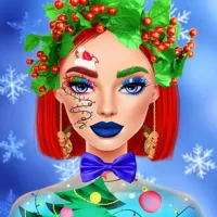 Ellie christmas makeup