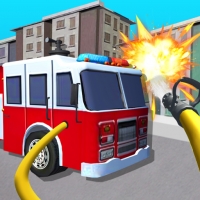 Fire truck driving simulator