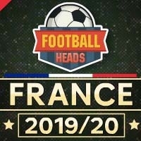 フランスのリーグフットボールヘッド