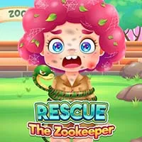 Funny Rescue Zookepeer