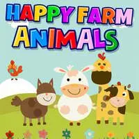 Happy farm animals