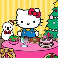 Hello Kitty and friends makanan natal