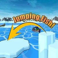 Jumping fish ragdoll 3d