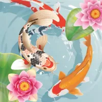 錦鯉の池 - 放置型合体ゲーム