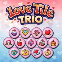 Love tile trio