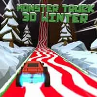 Monster truck 3d winter Play