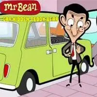 Mr bean car hidden teddy bear