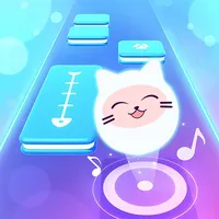 Music cat - piano tiles game 3d