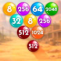 Number bubble shooter wild west
