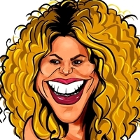 Shakira funny face