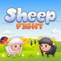 Sheep fight