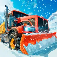Snow plowing simulator
