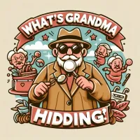 할머니가 뭘 숨기고 계세요