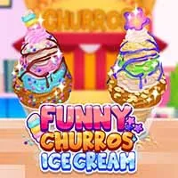 맛있는 churros 아이스크림